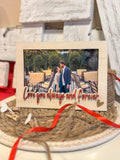 Cornice con frase personalizzata