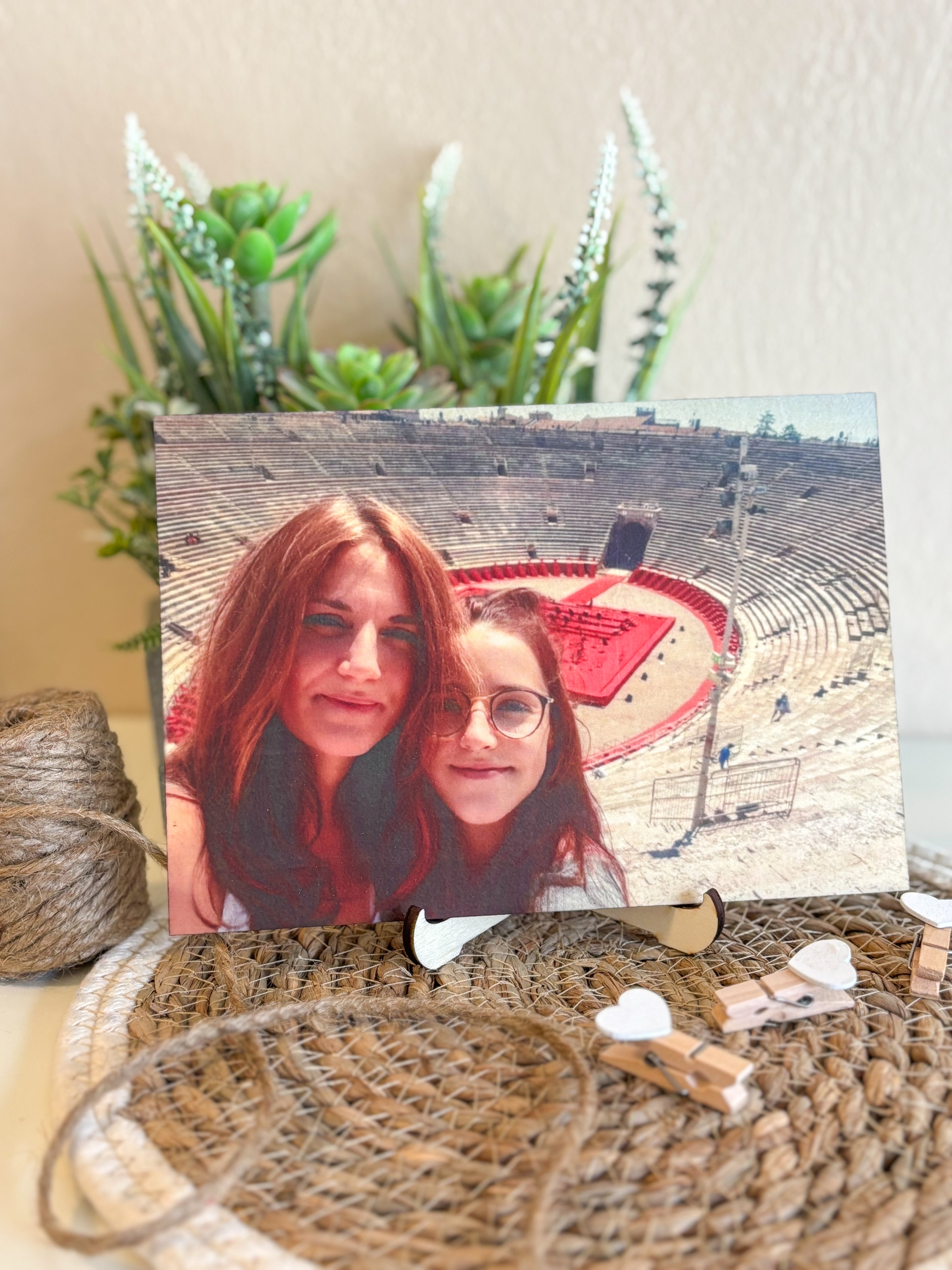 Quadretto con Foto per la Festa della Mamma