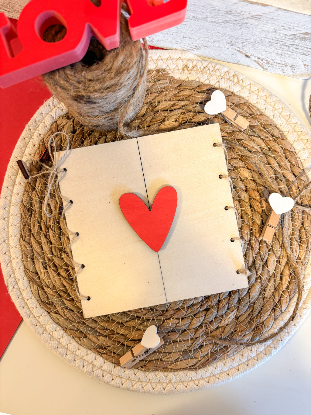 Biglietto regalo con cuore