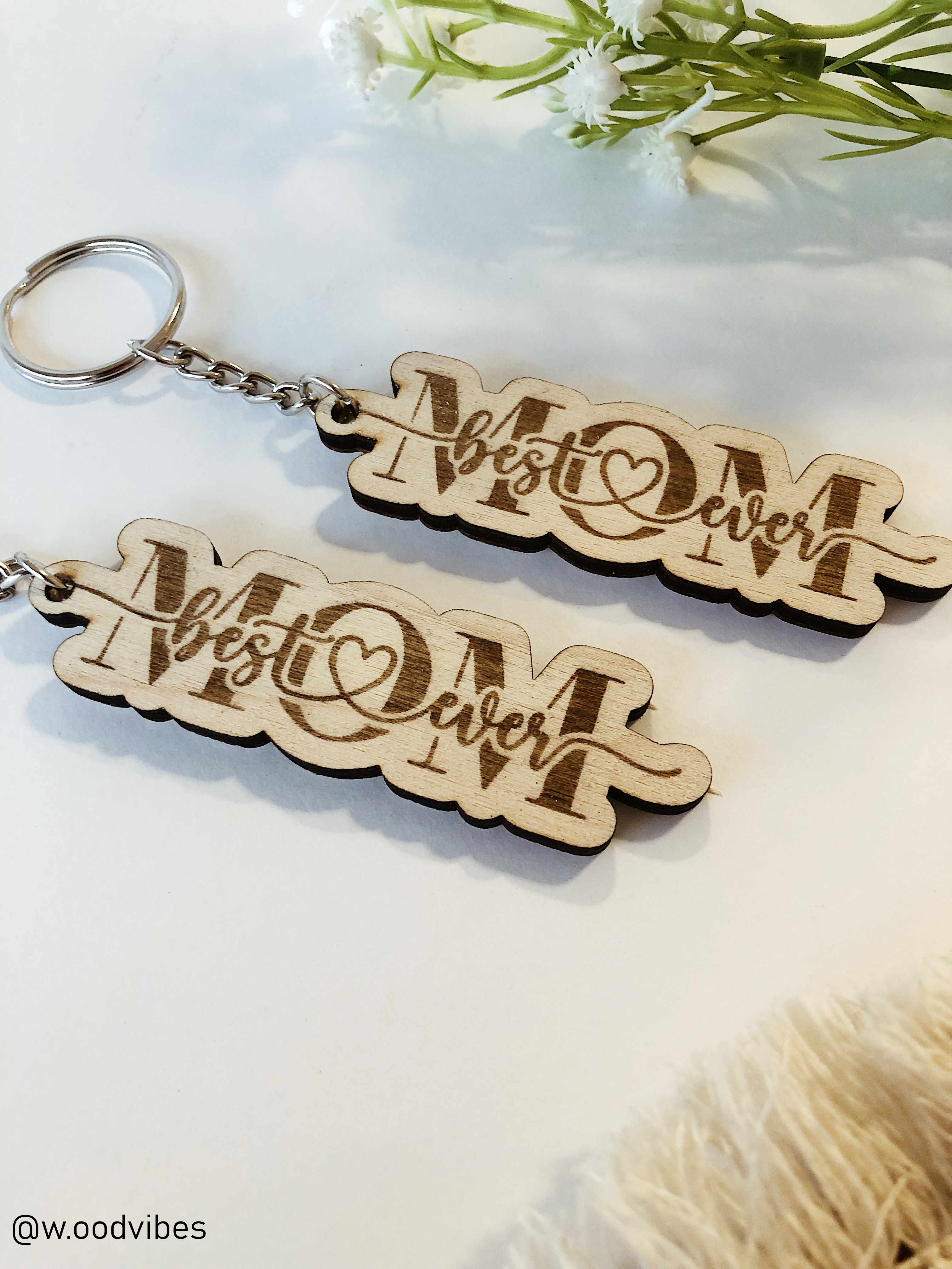 Portachiavi MOM per la festa della Mamma